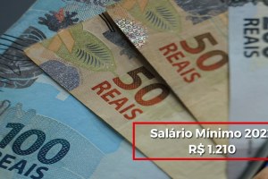 Continuar lendo Relator do Orçamento propõe salário mínimo de R$ 1.210 em 2022